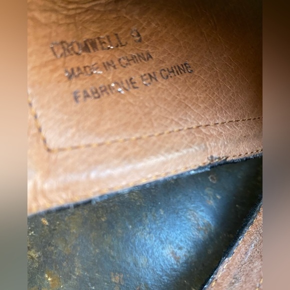 Jeffrey Campbell Cromwell Western Black Suede Snakeskin Leather Booties-Size 9 - Picture 8 of 15